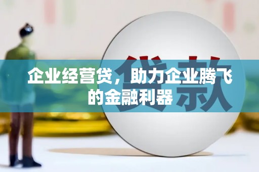 阎良企业经营贷，助力企业腾飞的金融利器
