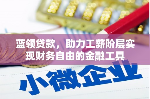 阎良蓝领贷款，助力工薪阶层实现财务自由的金融工具
