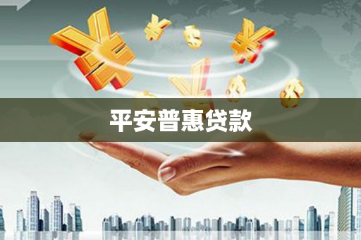 阎良平安普惠贷款