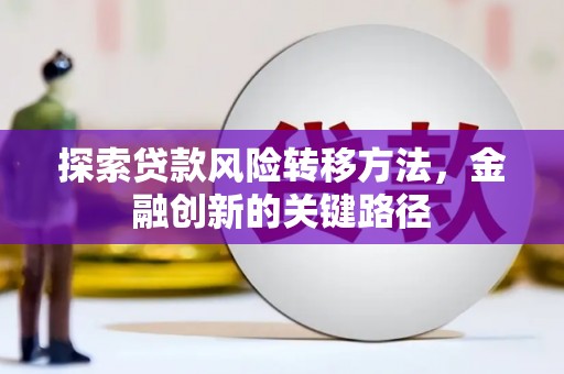 阎良探索贷款风险转移方法，金融创新的关键路径